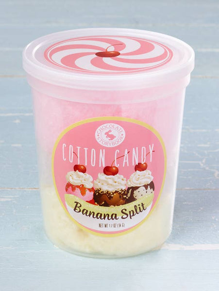 Chocolate Storybook - Banana Split Cotton Candy