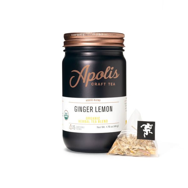 Apolis Tea - Organic Ginger Lemon - Tea Bags