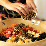 Mercato di Bellina - Gourmet Italian Capers in Sea Salt - Capers Non Pareil: 5.3 oz (150g)