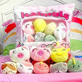 Showcase - Itzimals Kawaii Snack Pillow Assorted Plush Animal Bag