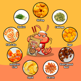 Chiramen - CHIRAMEN Seafood Veggie Mix Dried Ramen Toppings