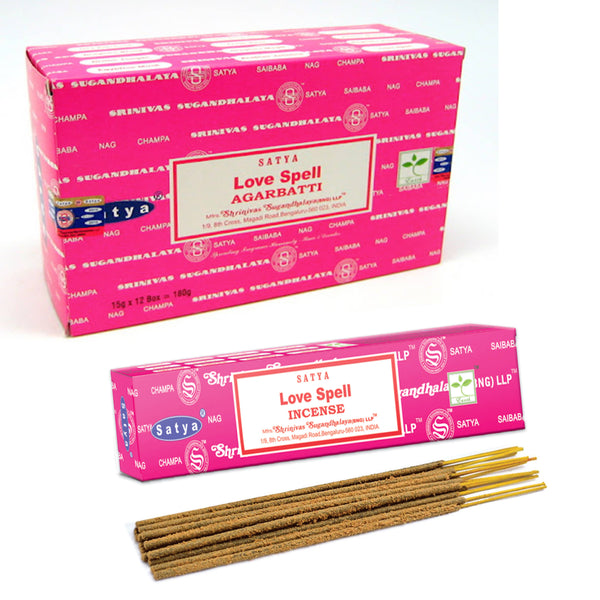 Designs by Deekay Inc. - Satya - Love Spell Incense Sticks (15 g.)