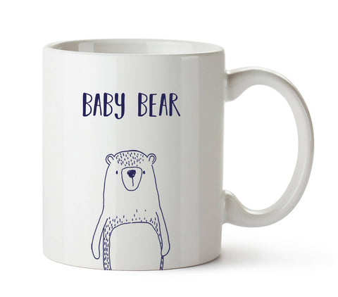 Enamel Mug Cup Set Papa Bear Mama Bear Baby Bear Papa Bear Santa