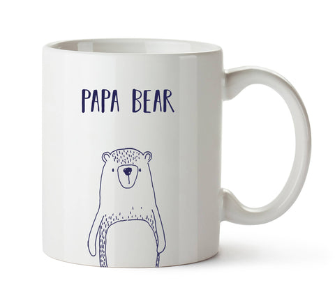 Father's Day Mug, Papa Bear Mug