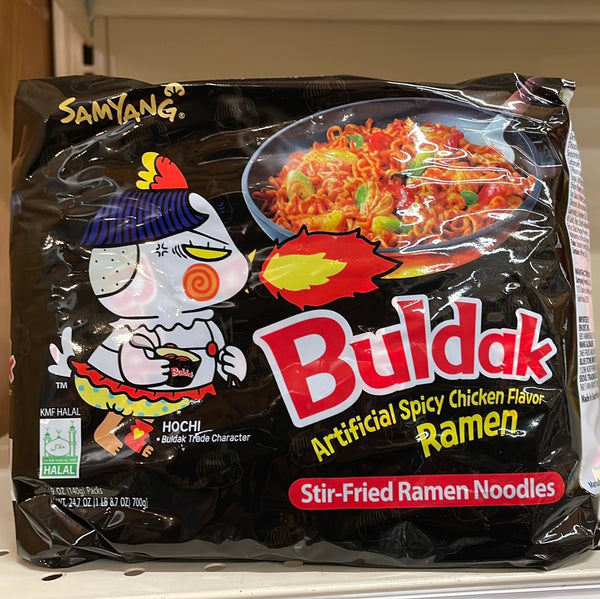 Samyang Buldak Ramen Spicy Chicken Flavor Stir-Fried Noodles with