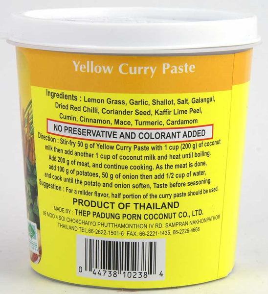 Mae ploy store yellow curry