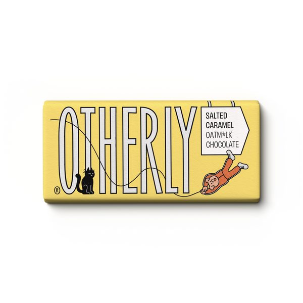 OTHERLY: OATM*LK CHOCOLATE [No duties when shipping to US!] - Salted Caramel // 25G // Vegan // OATM*LK CHOCOLATE