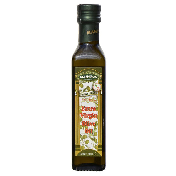Fine Italian Food - Mantova Italian Golden Extra Virgin Olive Oil, 8.5 fl. oz.