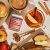 Lake & Oak Tea Co. - Apple Crumble Ashwagandha - Superfood Tea Blend: Retail Glass Jar