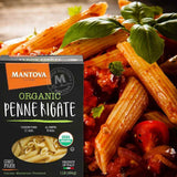 Fine Italian Food - Mantova Organic Penne Rigate Pasta, 1 lb.
