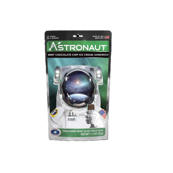 Grandpa Joe's Candy Shop - Astronaut Mint Choc Chip Ice Cream, Freeze Dried, 12ct