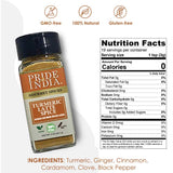 PRIDE INDIA BRANDS - Pride of India – Turmeric Latte Spice Mix: 2.00oz