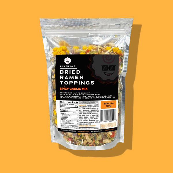Ramen Bae - Spicy Garlic Dried Toppings Mix - 14 oz bag