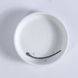 Urban Tokyo - Yukino Hana Porcelain 2oz 3.25"D Round Straight Edge Sauce Dish (12/120)