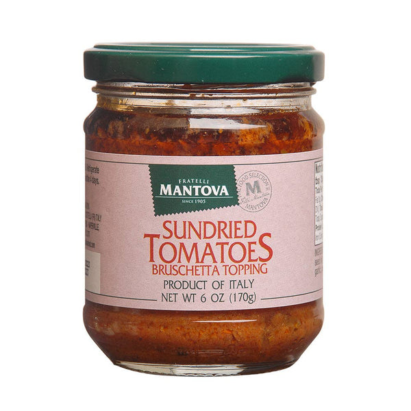 Fine Italian Food - Mantova Sundried Tomato Bruschetta, 6 oz.