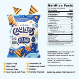 CauliPuffs - Caulitos Sea Salt: 18-pack Large 5.5oz Bags