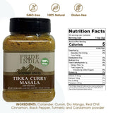 PRIDE INDIA BRANDS - Tikka Curry Masala Seasoning Spice – Gourmet Curry Mix: 2.4 oz