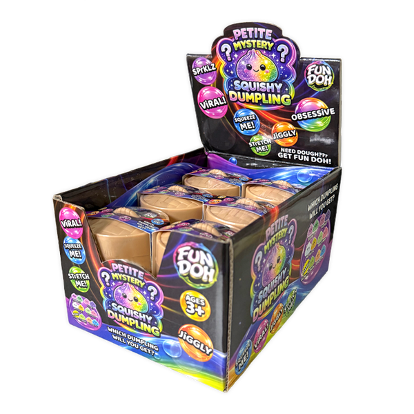 Novelty Brands - Fun Doh Squishy Mystery Mini Petite 2.5" Dumpling Toy: Wholesale Price