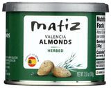 Matiz - Matiz Valencian Almonds- Truffle, herbed, or salted (100g): English / Truffle