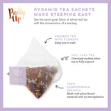 Pinky Up - Honey Lavender Rooibos Tea 15 Sachets
