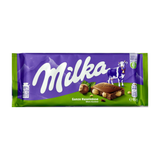 Fine Italian Food - Milka Whole Hazelnuts Chocolate Bar, 95g