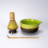 Urban Tokyo - 4 Piece Ceremonial Matcha Bowl Whisk Stand and Scoop Set (1/10)