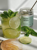 Lake & Oak Tea Co. - Super Green - Superfood Tea: Pyramid Tea Bags - Retail Canister