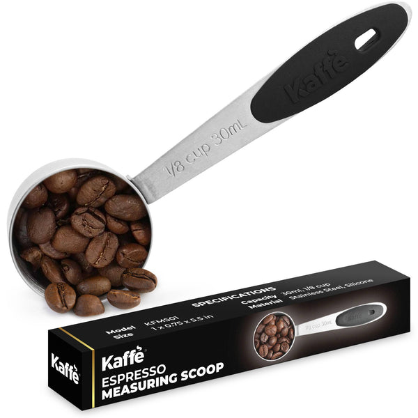 Kaffe - Kaffe Coffee Scoop (1/8 cup / 30ml) Stainless with Silicone