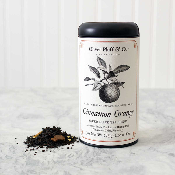 Oliver Pluff & Company - Cinnamon Orange Spice - Loose Tea in Signature Tea Tin