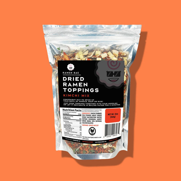 Ramen Bae - Kimchi Mix Dried Toppings Mix - 12 oz bag