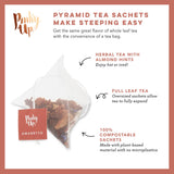 Pinky Up - Amaretto Herbal Tea 15 Sachets
