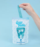Sour Tooth - Sour Blue Raspberry Belts — 4oz, Imported from Spain