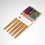 Urban Tokyo - 5 Piece Chopsticks Set Frank Lloyd Wright Max Hoffman w/ Gift Box (10/100)