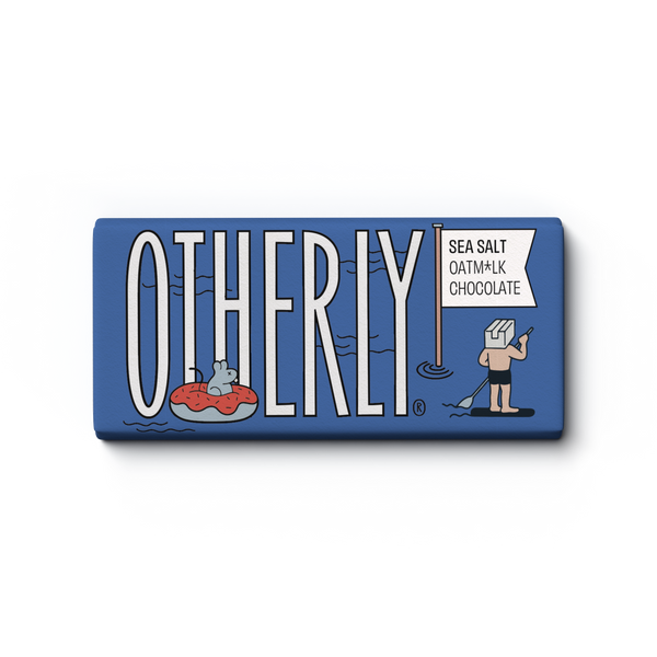 OTHERLY: OATM*LK CHOCOLATE [No duties when shipping to US!] - Sea Salt // 25G // Vegan // OATM*LK CHOCOLATE