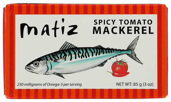 Matiz - Matiz Spicy Tomato Mackerel - 3 oz tin