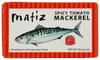 Matiz - Matiz Spicy Tomato Mackerel - 3 oz tin