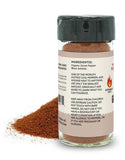 Pure Indian Foods - Ghost Pepper (Smoked Bhut Jolokia), Certified Organic: 1.9 oz Glass Bottle / Ground