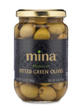 Mina - 12.5 oz Pitted Green Olives