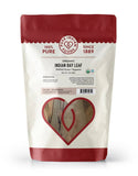 Pure Indian Foods - Indian Bay Leaf (Cassia/Tejapatta), Certified Organic: 0.25 oz Glass Bottle