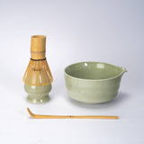Urban Tokyo - 4 Piece Ceremonial Matcha Bowl Whisk Stand and Scoop Set (1/10)