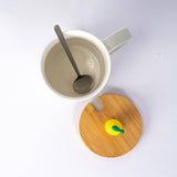 Urban Tokyo - Lemon 12oz Mug With Lid and Spoon (10/30)
