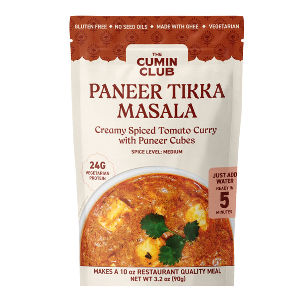 The Cumin Club - The Cumin Club Paneer Tikka Masala Ready to eat Indian Meal
