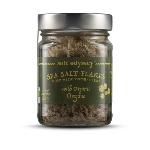Hellenic Farms - Sea Salt Flakes w/ Organic Oregano