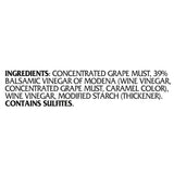 Fine Italian Food - Mantova Black Balsamic Glaze, 8.5 fl. oz.