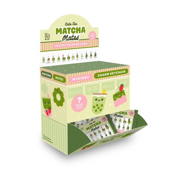 Pals & Co. - Matcha Mates Blind Bag Keychains – Cute Enamel Charms