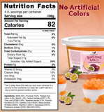 Syruvia - 1 LB Passion Fruit Flavored Popping Boba