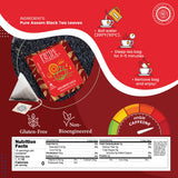 PRIDE INDIA BRANDS - Assamese Gold English Breakfast Tea Bags: 15 Count Box