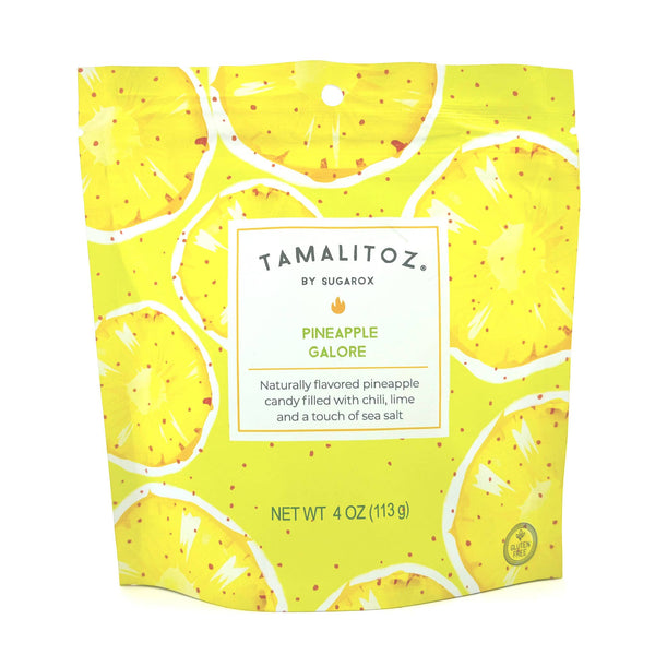 Sugarox Candy Studio LLC - Spicy Candy -  PINEAPPLE GALORE TAMALITOZ 12CT