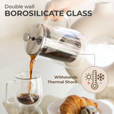 Kaffe - Kaffe French Press Coffee Maker. Double-Wall Glass (0.8L)