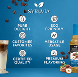 Syruvia - Sugar-Free Hazelnut Syrup